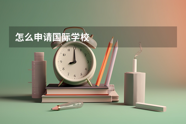 怎么申请国际学校