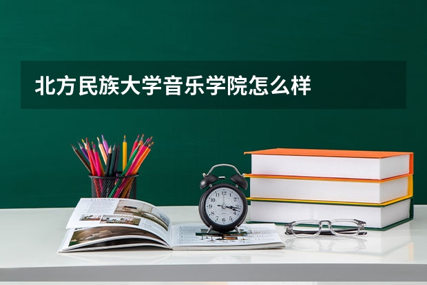 北方民族大学音乐学院怎么样