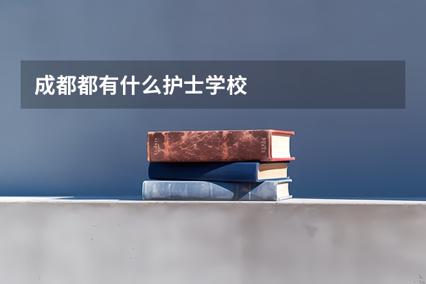 成都都有什么护士学校
