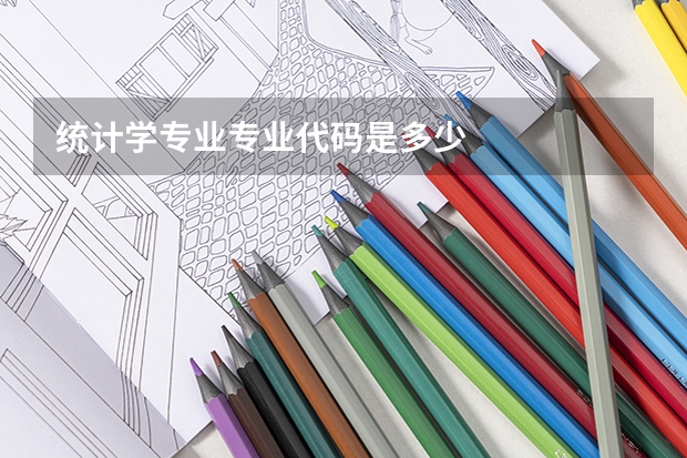 统计学专业专业代码是多少