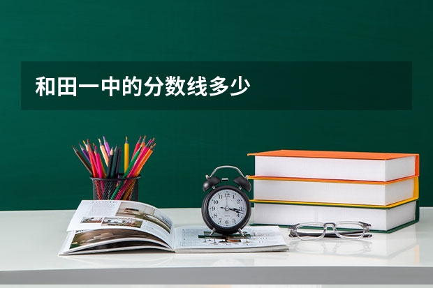 和田一中的分数线多少