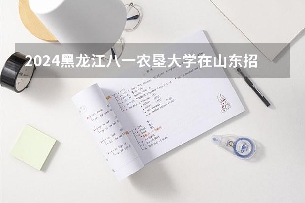 2024黑龙江八一农垦大学在山东招生计划 招生人数