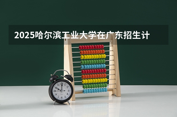 2025哈尔滨工业大学在广东招生计划 招生人数预测