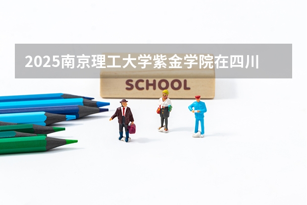2025南京理工大学紫金学院在四川招生计划 招生人数预测