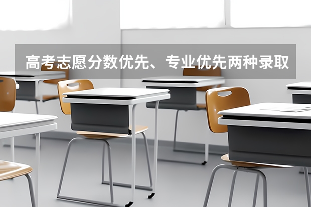 高考志愿分数优先、专业优先两种录取规则有什么不同？